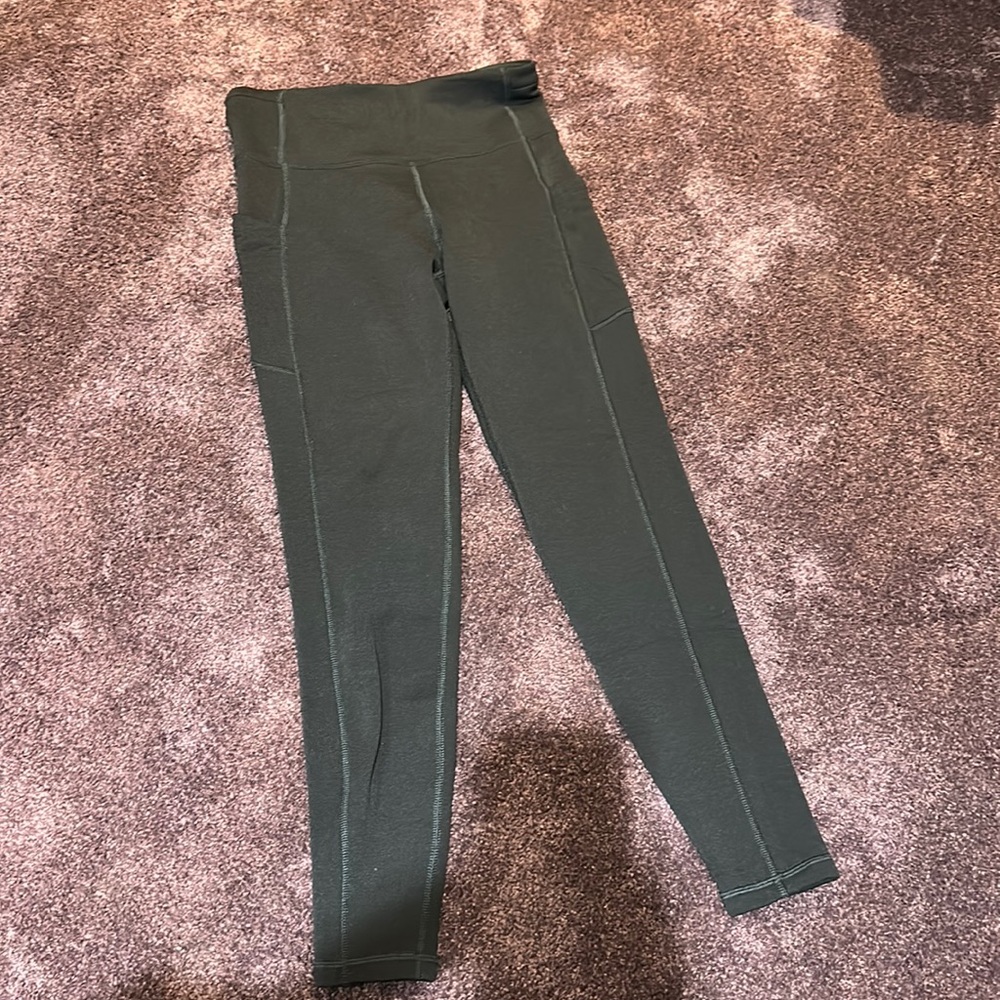 Athleta size small black leggings barely worn
